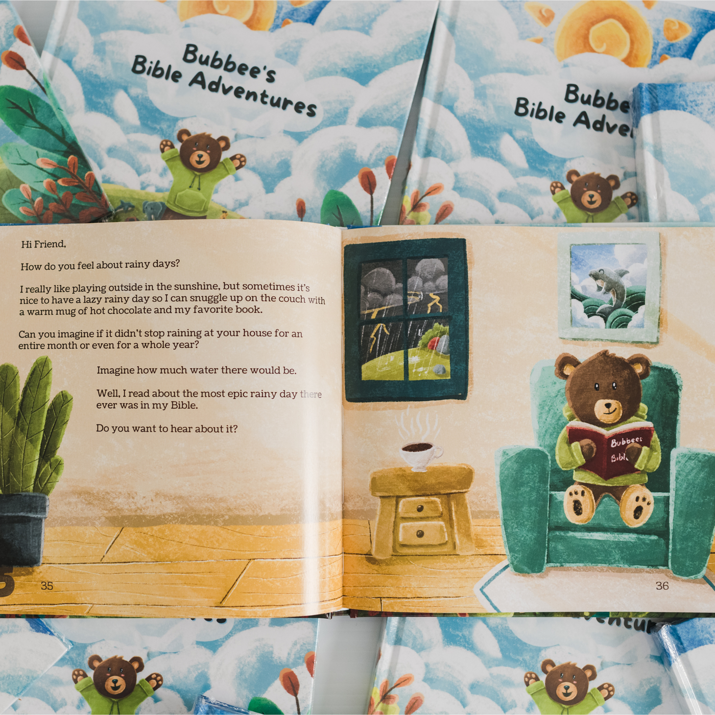 Bible Book and Bubbee Bear Bundle