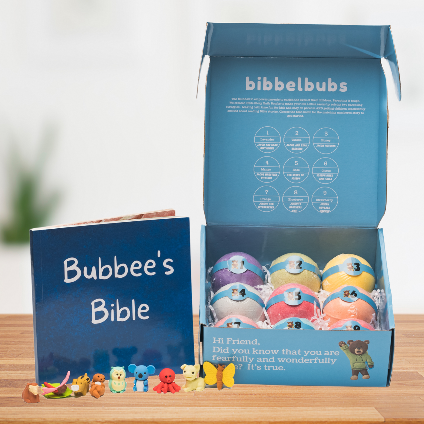 Bibbelbubs Bath Bomb Box - Jacob to Joseph